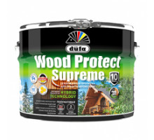 WOOD PROTECT Supreme, белая 9л "Dufa" Пропитка